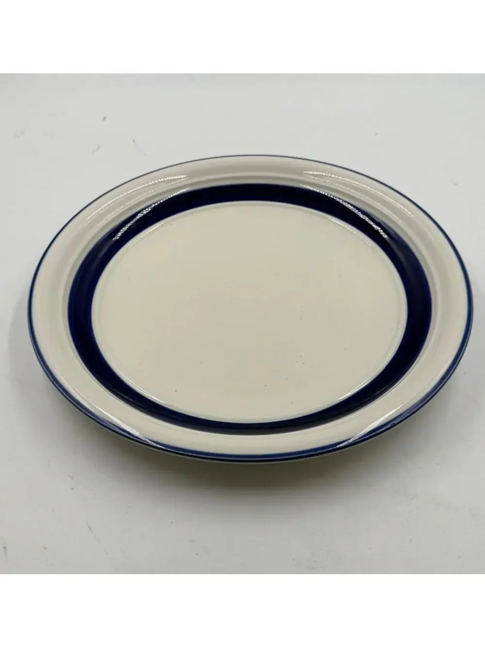 Set of 4 Country Crock Blue by Tienshan Dinner Plates 10-3/4 - Picture 1 of 5